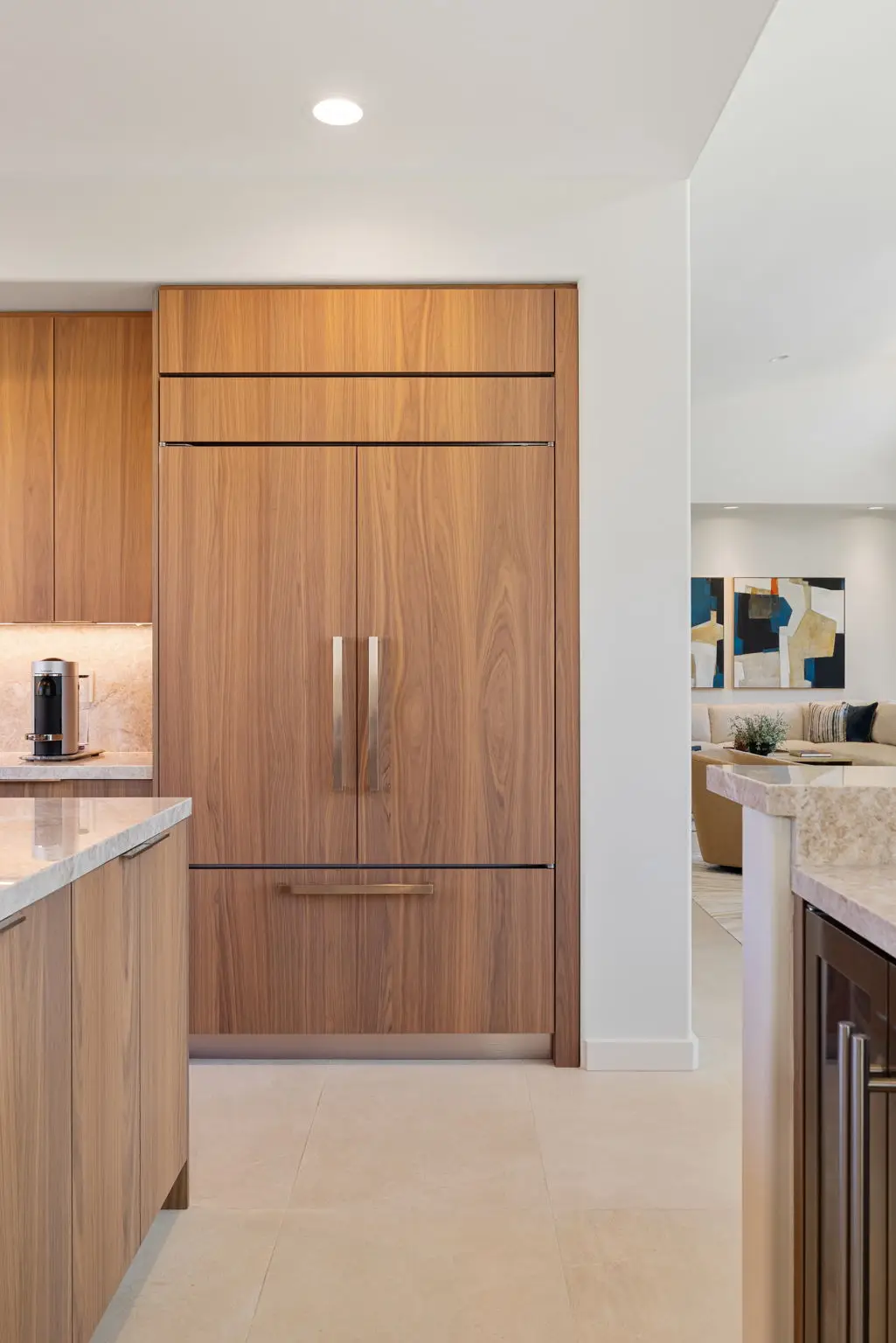 Laval's premium custom cabinetry gives creative solutions to kitchen design.